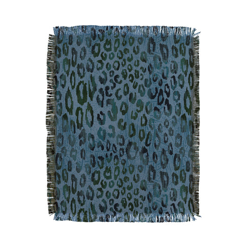 Schatzi Brown Jade Jaguar Throw Blanket