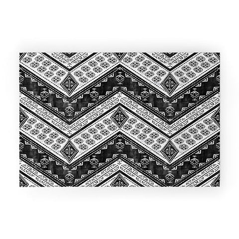 Schatzi Brown Jirra Chevron Welcome Mat