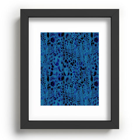 Schatzi Brown Jungle Cat Blue Recessed Framing Rectangle