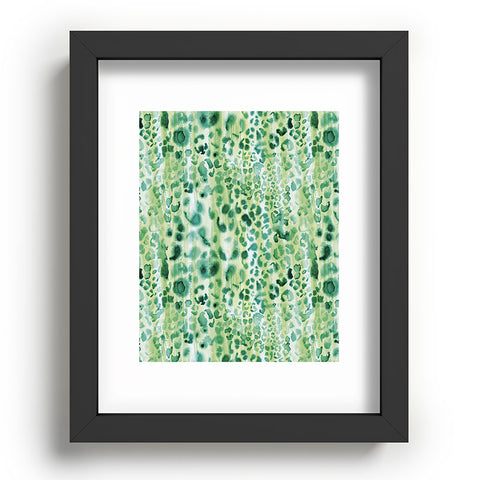 Schatzi Brown Jungle Cat Green Recessed Framing Rectangle