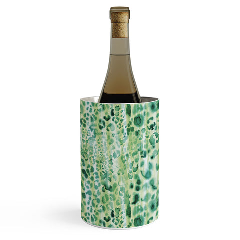 Schatzi Brown Jungle Cat Green Wine Chiller