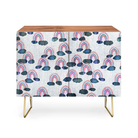 Schatzi Brown Just Rainbows light Linen Credenza