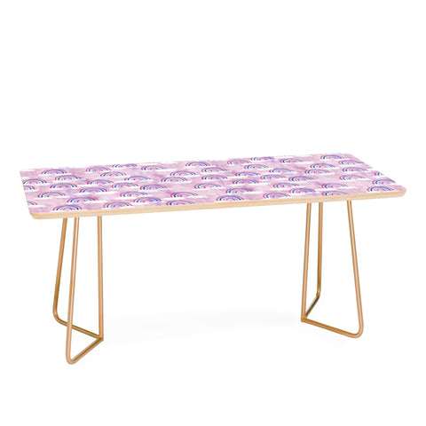 Schatzi Brown Just Rainbows Pink Coffee Table