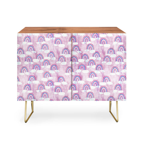 Schatzi Brown Just Rainbows Pink Credenza