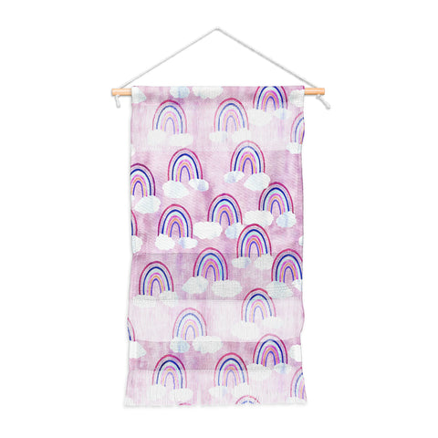 Schatzi Brown Just Rainbows Pink Wall Hanging Portrait