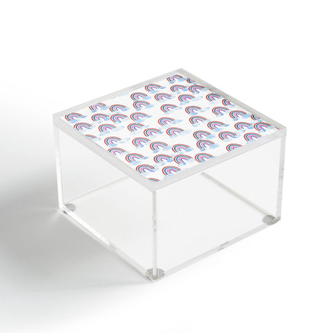 Schatzi Brown Just Rainbows White Acrylic Box