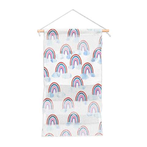 Schatzi Brown Just Rainbows White Wall Hanging Portrait