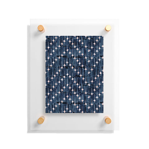 Schatzi Brown Justina Chevron Ink Floating Acrylic Print