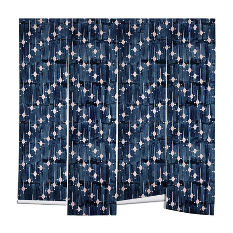 Schatzi Brown Justina Chevron Ink Wall Mural