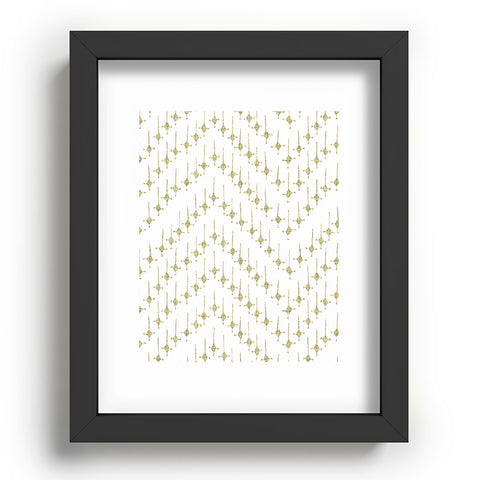 Schatzi Brown Justina Chevron Tan Recessed Framing Rectangle