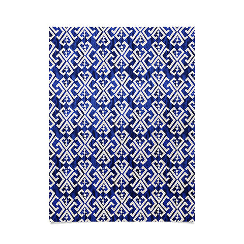 Schatzi Brown Justina Criss Cross Blue Poster