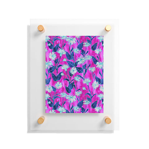 Schatzi Brown Justina Floral Pink Floating Acrylic Print