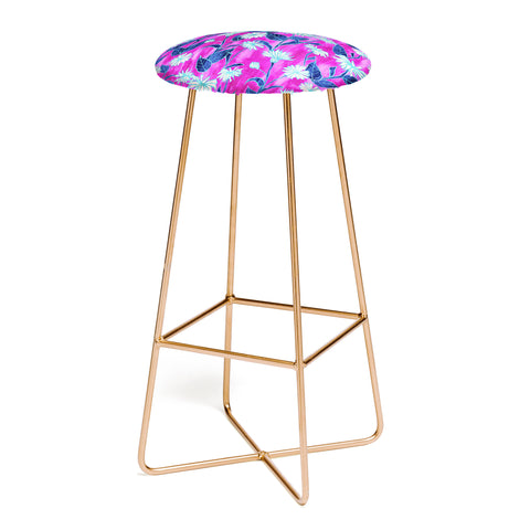 Schatzi Brown Justina Floral Pink Bar Stool