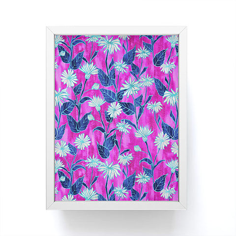 Schatzi Brown Justina Floral Pink Framed Mini Art Print