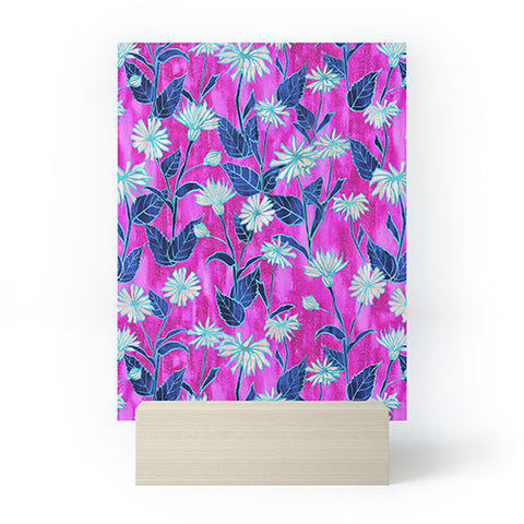 Schatzi Brown Justina Floral Pink Mini Art Print