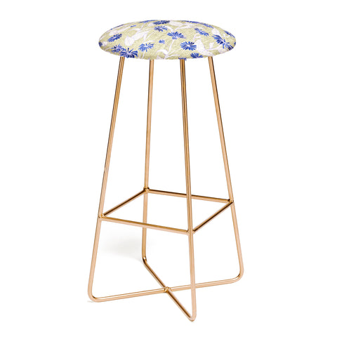 Schatzi Brown Justina Floral Tan Bar Stool