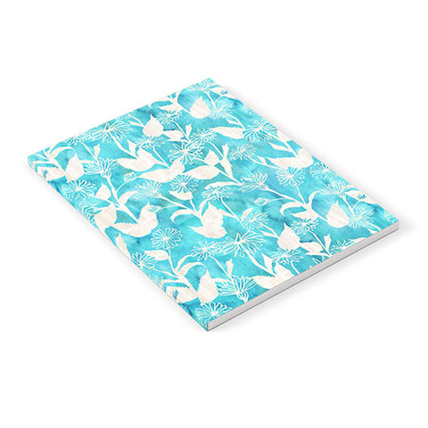 Schatzi Brown Justina Floral Turquoise Notebook