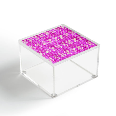 Schatzi Brown Justina Mark Hot Pink Acrylic Box