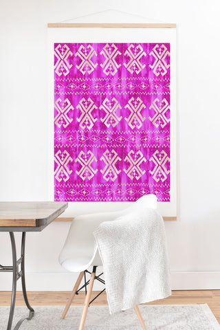 Schatzi Brown Justina Mark Hot Pink Art Print And Hanger