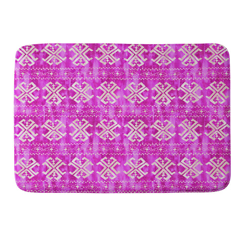 Schatzi Brown Justina Mark Hot Pink Memory Foam Bath Mat