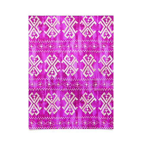 Schatzi Brown Justina Mark Hot Pink Poster