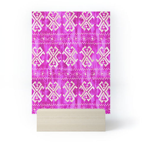 Schatzi Brown Justina Mark Hot Pink Mini Art Print