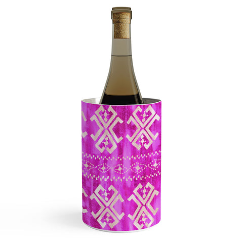 Schatzi Brown Justina Mark Hot Pink Wine Chiller