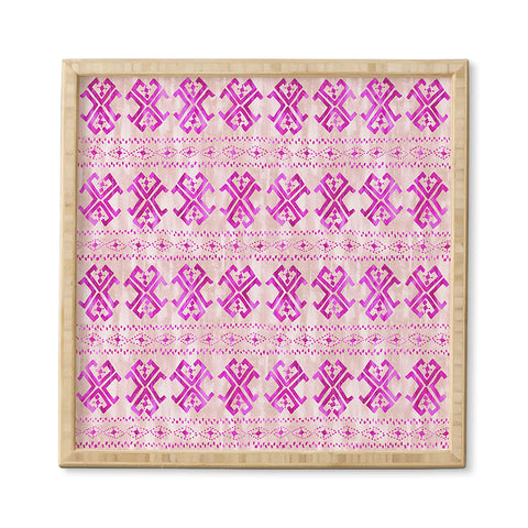 Schatzi Brown Justina Mark Peach ans Pink Framed Wall Art