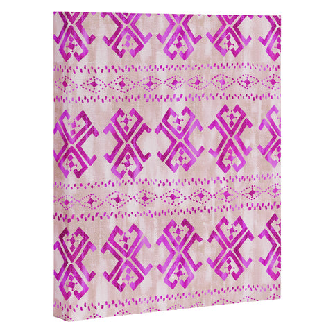 Schatzi Brown Justina Mark Peach ans Pink Art Canvas