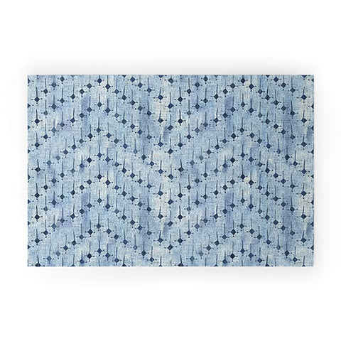 Schatzi Brown Justina Mix Denim Welcome Mat