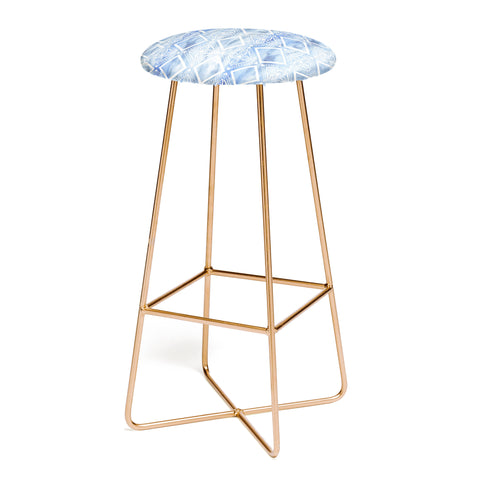 Schatzi Brown Kahala Flower Chambray Bar Stool