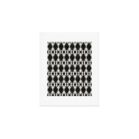 Schatzi Brown Kilim Kind 1E Art Print