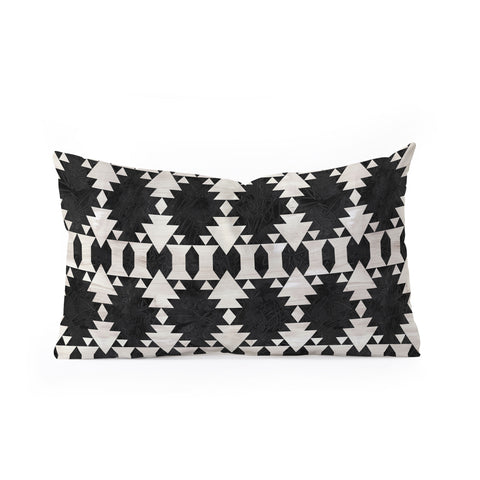 Schatzi Brown Kilim Kind 1E Oblong Throw Pillow