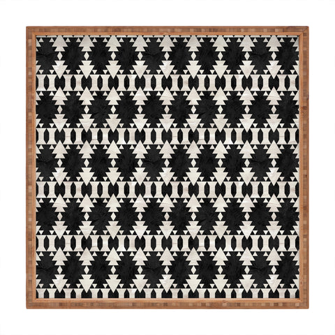Schatzi Brown Kilim Kind 1E Square Tray