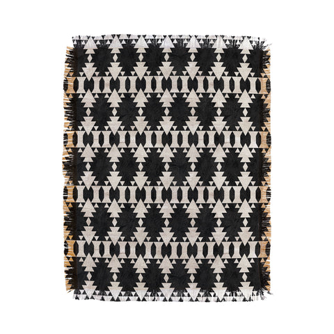 Schatzi Brown Kilim Kind 1E Throw Blanket