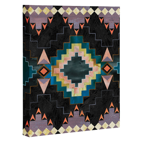 Schatzi Brown Kilim Kind 2b Art Canvas