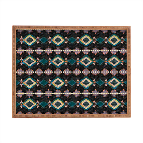 Schatzi Brown Kilim Kind 2b Rectangular Tray