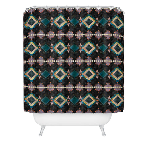 Schatzi Brown Kilim Kind 2b Shower Curtain