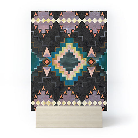 Schatzi Brown Kilim Kind 2b Mini Art Print