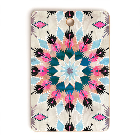 Schatzi Brown Kilim Kind Mandala A Cutting Board Rectangle