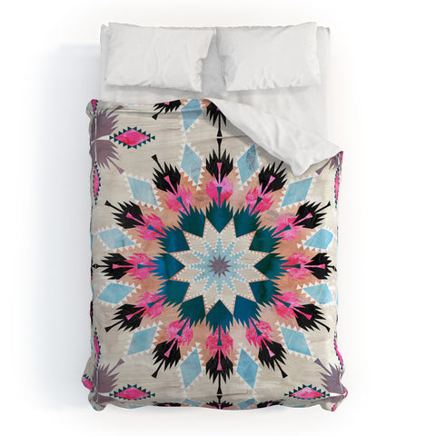 Schatzi Brown Kilim Kind Mandala A Duvet Cover