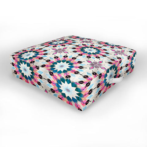 Schatzi Brown Kilim Kind Mandala A Outdoor Floor Cushion