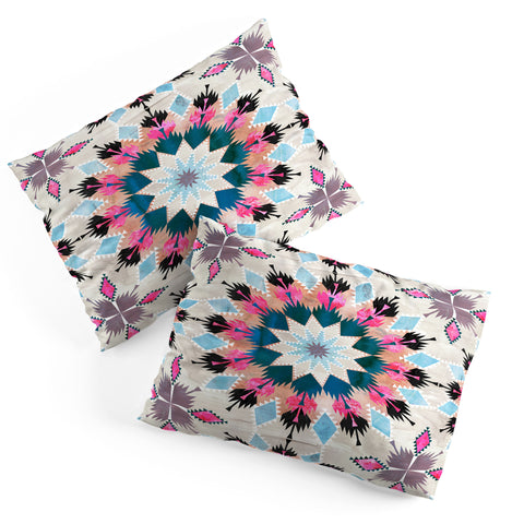 Schatzi Brown Kilim Kind Mandala A Pillow Shams