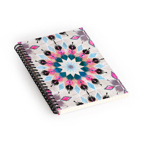 Schatzi Brown Kilim Kind Mandala A Spiral Notebook