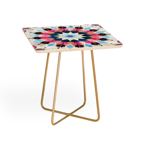 Schatzi Brown Kilim Kind Mandala A Side Table