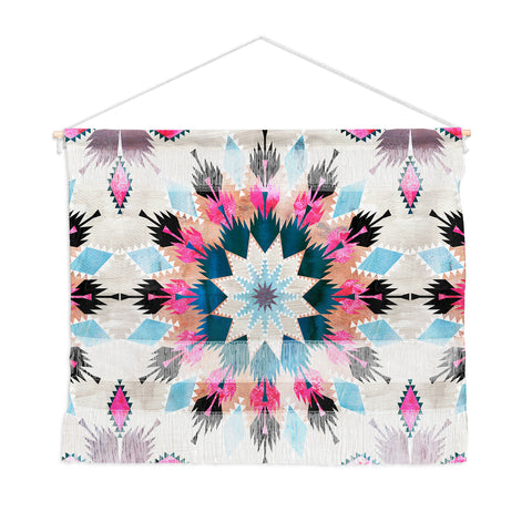 Schatzi Brown Kilim Kind Mandala A Wall Hanging Landscape