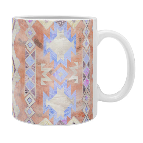 Schatzi Brown Kilim Kind Peach Coffee Mug