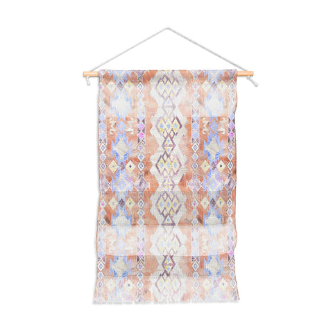 Schatzi Brown Kilim Kind Peach Wall Hanging Portrait