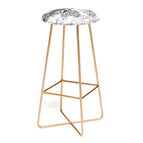 Schatzi Brown Kona Tropic black white Bar Stool