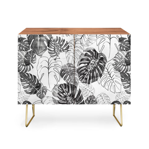 Schatzi Brown Kona Tropic black white Credenza